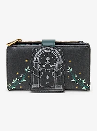 Loungefly The Lord of the Rings Doors of Durin Glow-in-the-Dark Zip Wallet — BoxLunch Exclusive