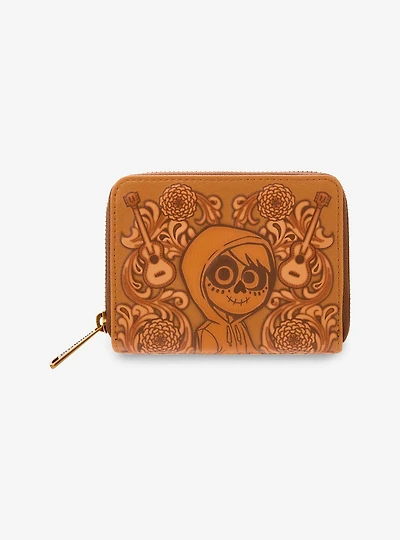 Loungefly Disney Pixar Coco Floral Miguel Tonal Wallet - BoxLunch Exclusive