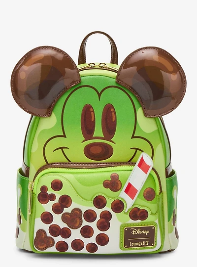 Loungefly Disney Mickey Mouse Green Tea Boba Figural Mini Backpack - BoxLunch Exclusive