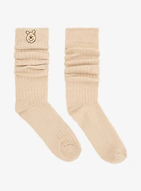 Disney Winnie the Pooh Embroidered Slouch Crew Socks - BoxLunch Exclusive