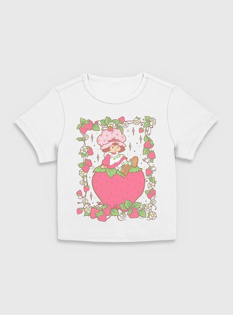Strawberry Shortcake Tarot Frame Women Baby T-Shirt