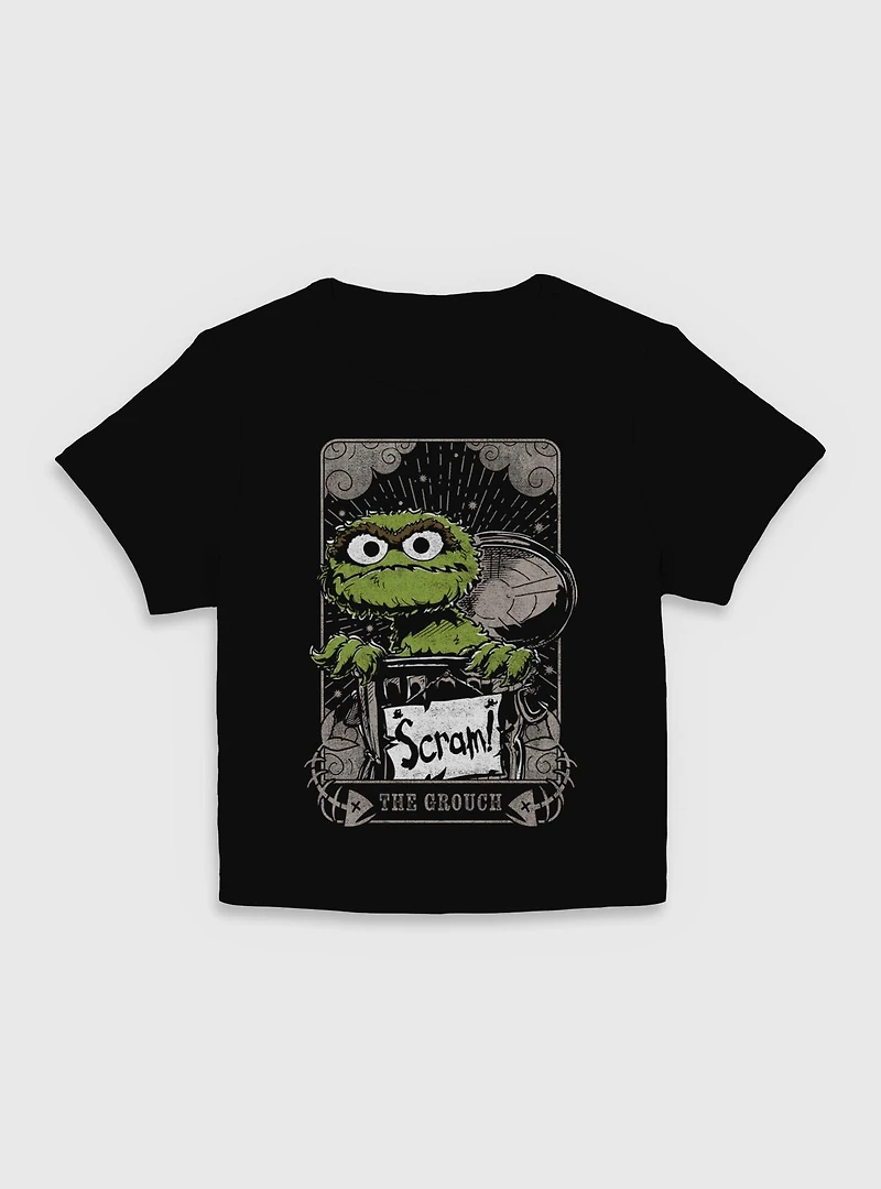 Sesame Street Oscar The Grouch Scram Tarot Women Baby T-Shirt