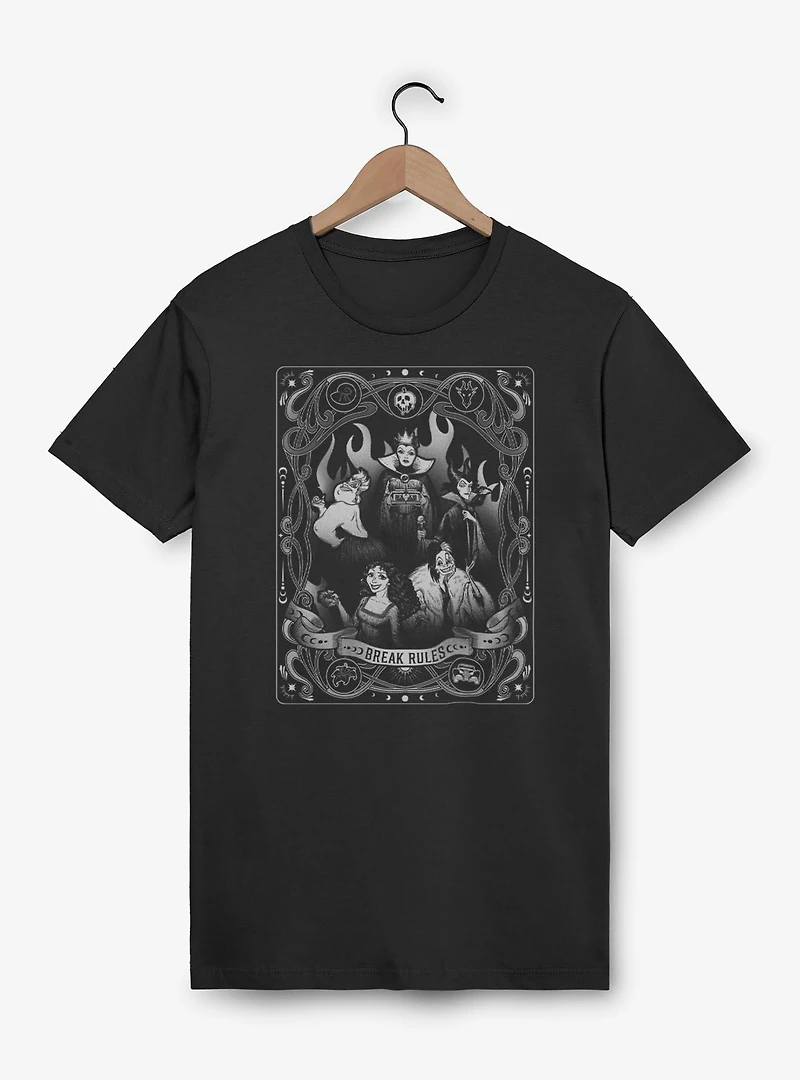 Disney Villains Break Rules Tarot T-Shirt