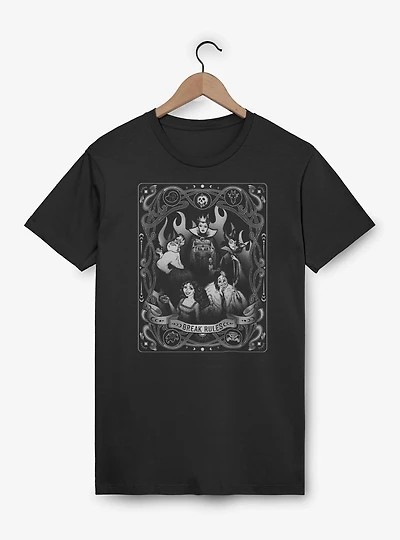 Disney Villains Break Rules Tarot T-Shirt