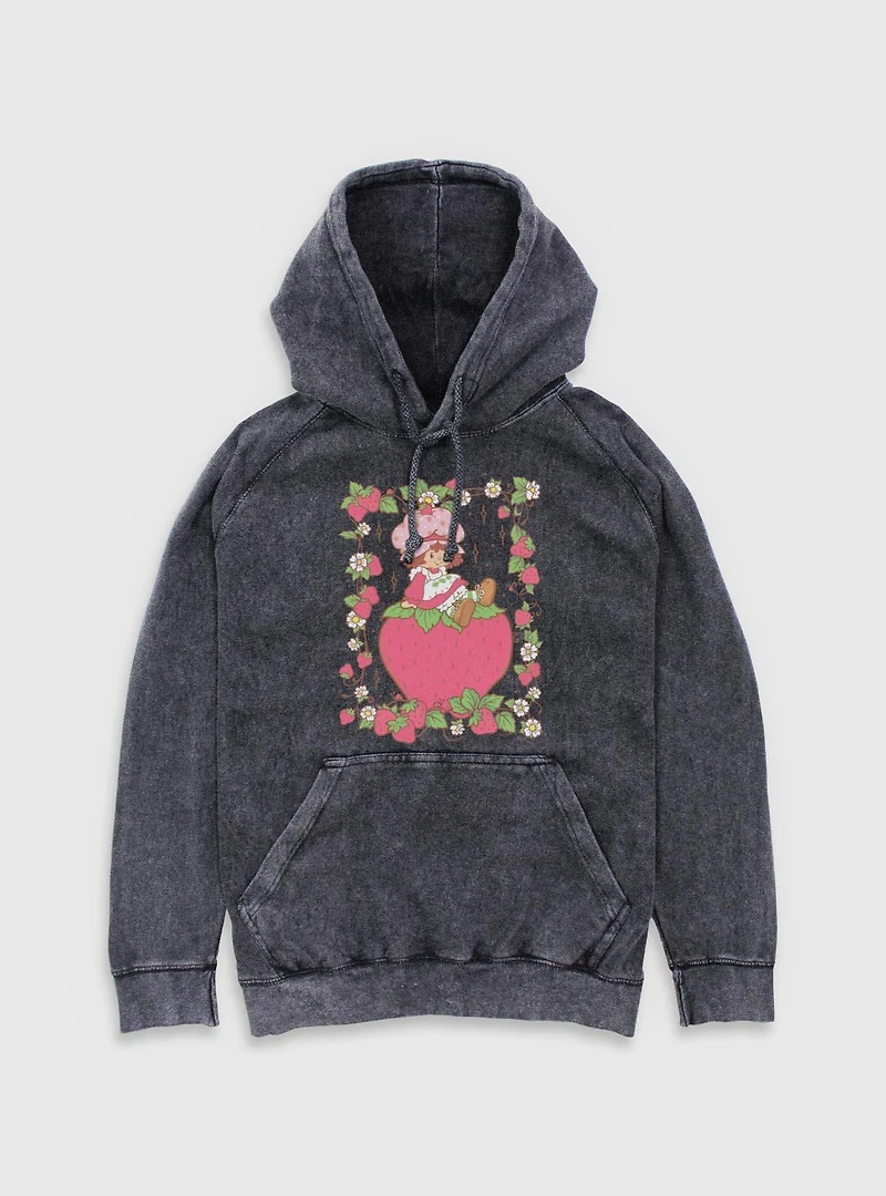Strawberry Shortcake Tarot Frame Mineral Wash Hoodie