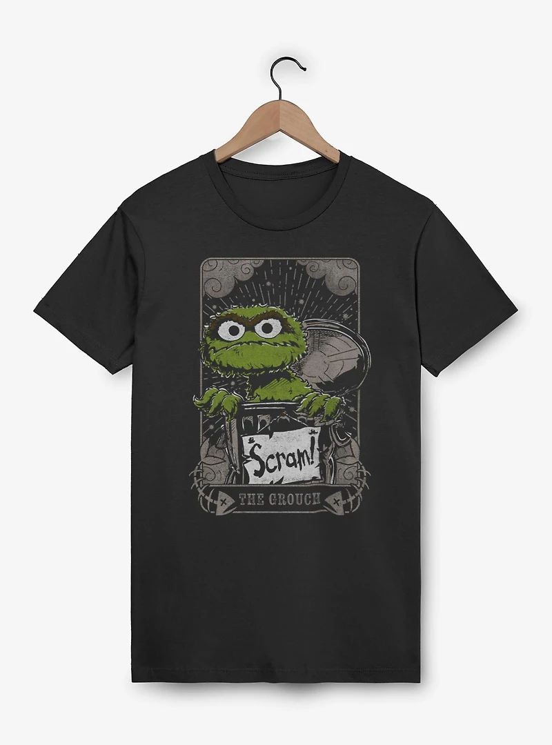 Sesame Street Oscar The Grouch Scram Tarot T-Shirt