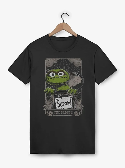 Sesame Street Oscar The Grouch Scram Tarot T-Shirt