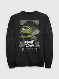Sesame Street Oscar The Grouch Scram Tarot Sweatshirt