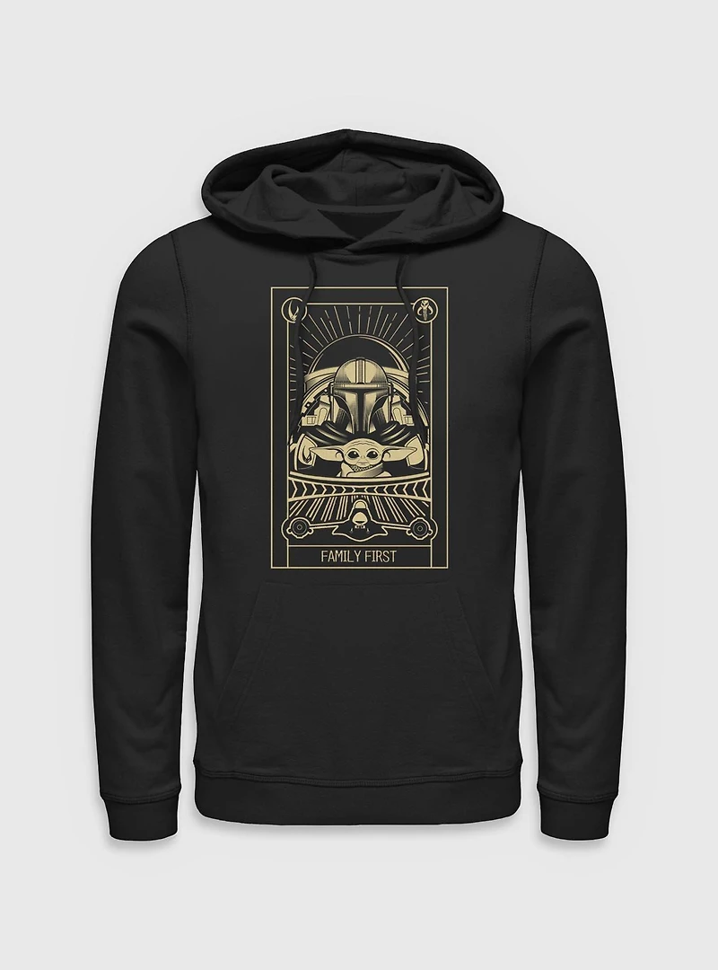 Star Wars The Mandalorian Family First Tarot Hoodie