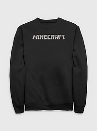 Minecraft Logo Black Sweatshirt