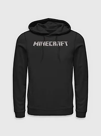 Minecraft Logo Black Hoodie
