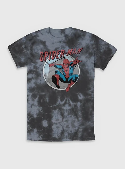 Marvel Spider-Man Retro Tie-Dye T-Shirt