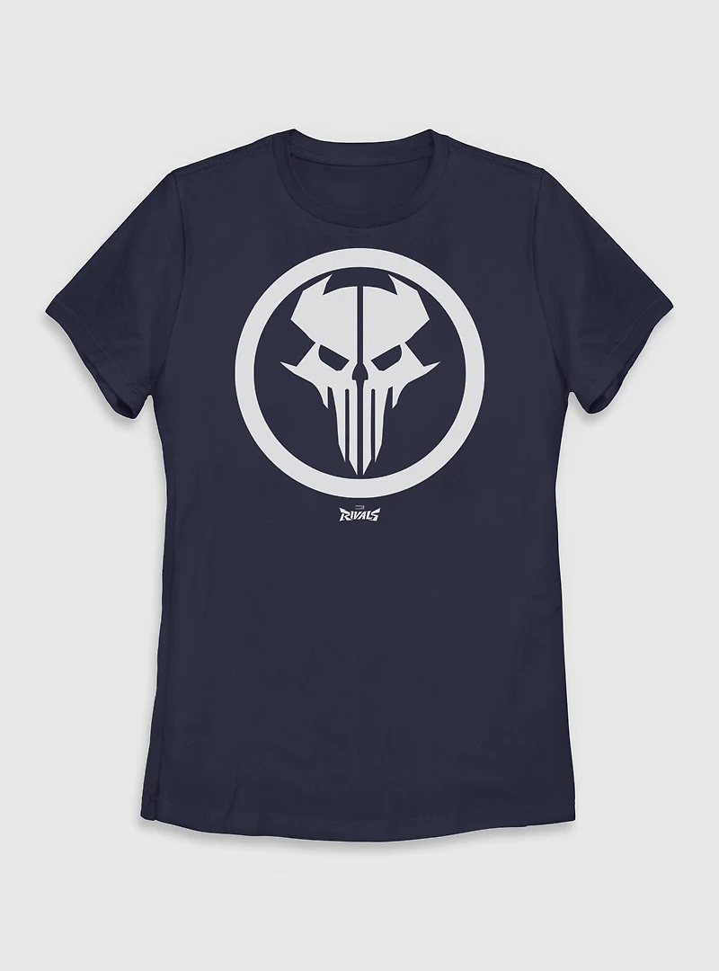 Marvel Rivals Punisher Dangan Ronin Symbol Womens T-Shirt Box Lunch Exclusive