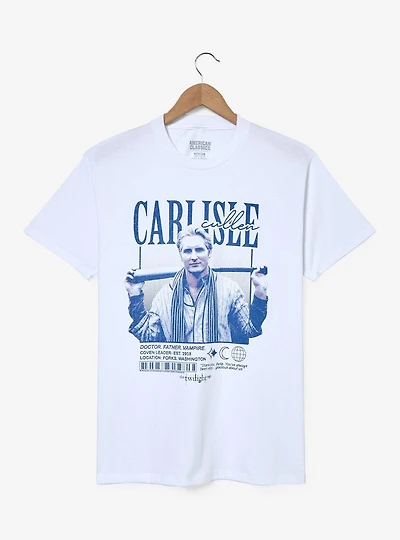 Twilight Carlisle Cullen Tonal Portrait T-Shirt - BoxLunch Exclusive