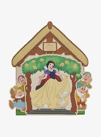 Loungefly Disney Snow White and the Seven Dwarfs Cottage Figural Mini Backpack