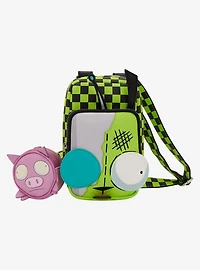 Loungefly Invader Zim GIR Crossbody Bag with Coin Purse