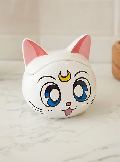 Sailor Moon Artemis Figural Lidded Mug