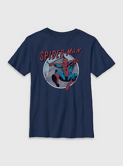 Marvel Spider-Man Retro Youth T-Shirt