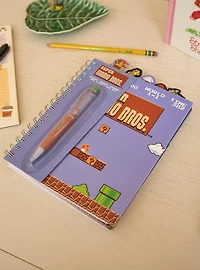 Nintendo Super Mario Bros. Figural Tab Journal and Pen Set - BoxLunch Exclusive