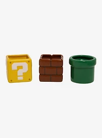 Nintendo Super Mario Bros. Icons Mini Bowl Set