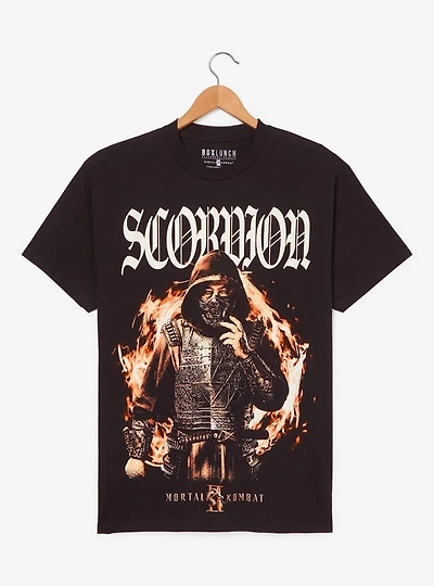 Mortal Kombat II Scorpion T-Shirt — BoxLunch Exclusive