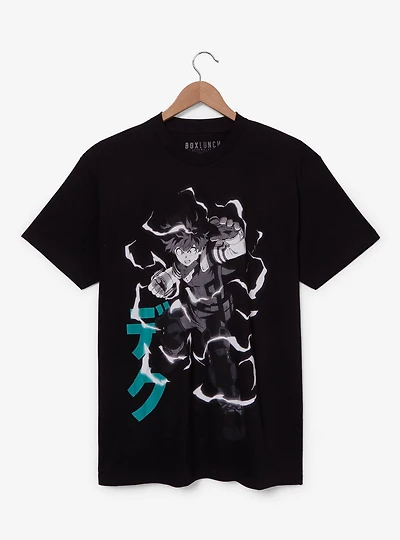 My Hero Academia Tonal Deku Portrait T-Shirt - BoxLunch Exclusive