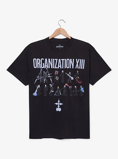 Disney Kingdom Hearts Organization XIII Graphic T-Shirt — BoxLunch Exclusive