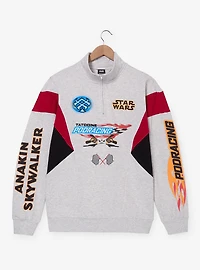 Star Wars Tatooine Podracing Quarter Zip Crewneck - BoxLunch Exclusive