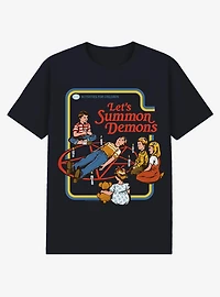 Steven Rhodes Let's Summon Demons Black T-Shirt
