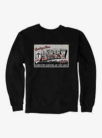 IT Welcome To Derry Greetings Form Maine Sweatshirt