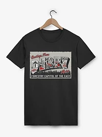IT Welcome To Derry Greetings Form Maine T-Shirt