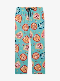 Disney Pixar Zootopia 2 Badges Allover Print Sleep Pants