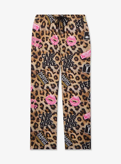 Jersey Shore Leopard Print Icons Sleep Pants - BoxLunch Exclusive