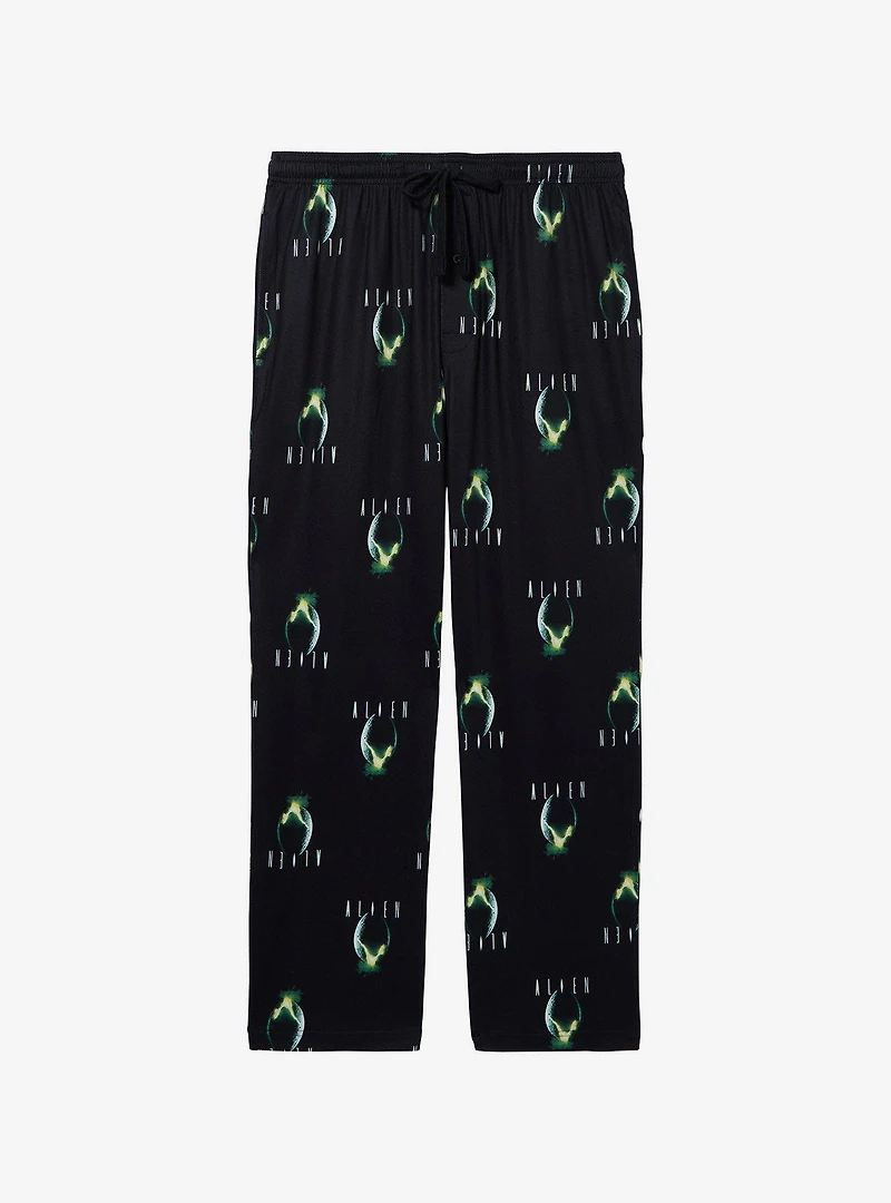 Alien Icon Allover Print Sleep Pants — BoxLunch Exclusive