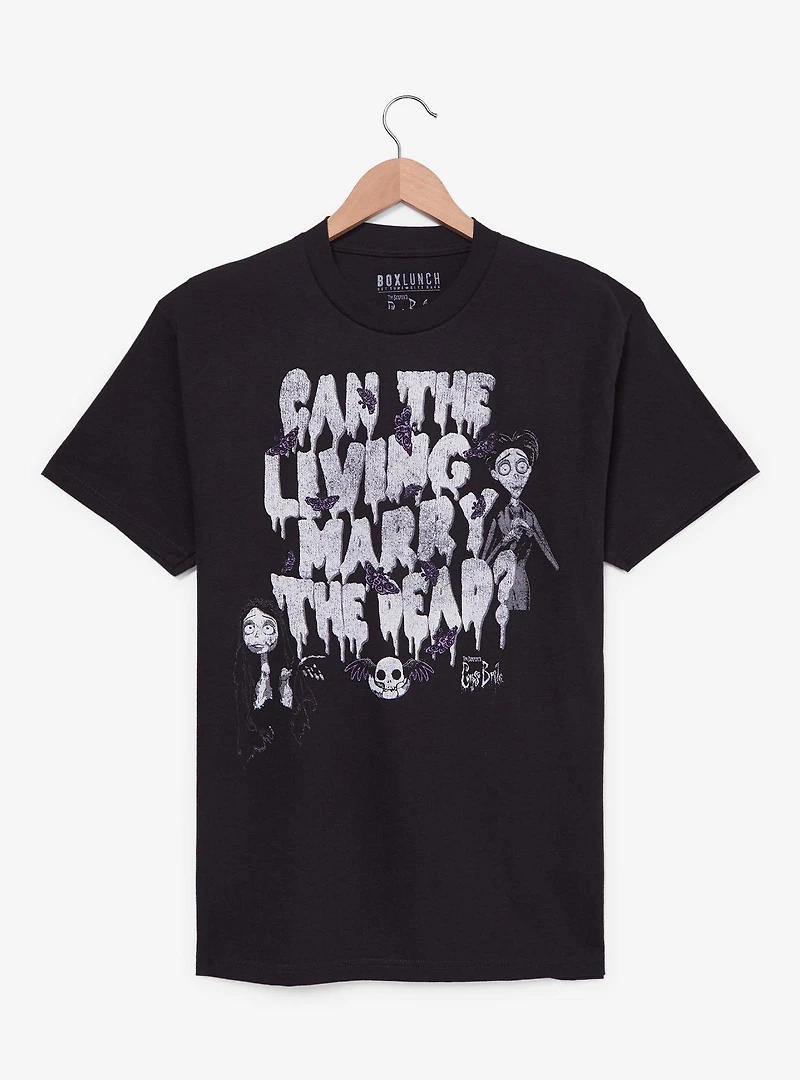 Corpse Bride Tonal Quote T-Shirt - BoxLunch Exclusive