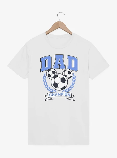 Disney Mickey Mouse Dad Soccer Champion T-Shirt