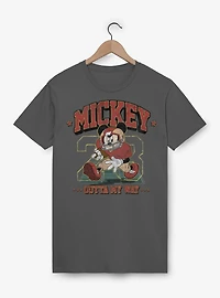 Disney Mickey Mouse Football Outta My Way T-Shirt