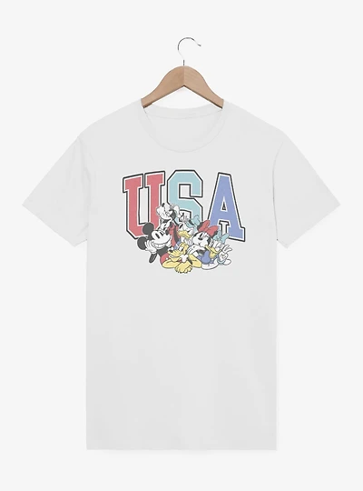 Disney Mickey Mouse USA Friends T-Shirt