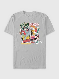 Disney Mickey Mouse & Friends Play Ball Baseball T-Shirt