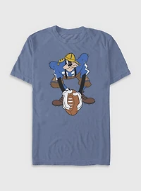 Disney Mickey Mouse Goofy Football Ready Garment Dye T-Shirt