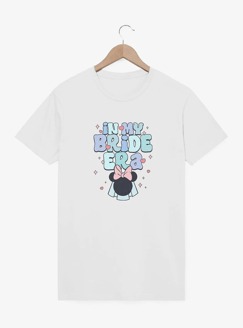 Disney Minnie Mouse My Bride Era Womens T-Shirt