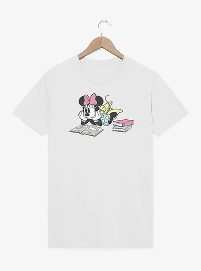 Disney Minnie Mouse And Books T-Shirt