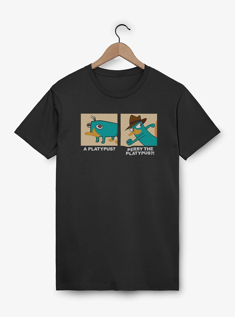 Disney Phineas and Ferb Who Is The Platypus T-Shirt