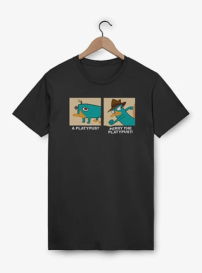 Disney Phineas and Ferb Who Is The Platypus T-Shirt