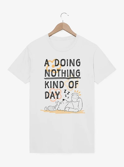 Disney Winnie The Pooh A Doing Nothing Kind Of Day T-Shirt