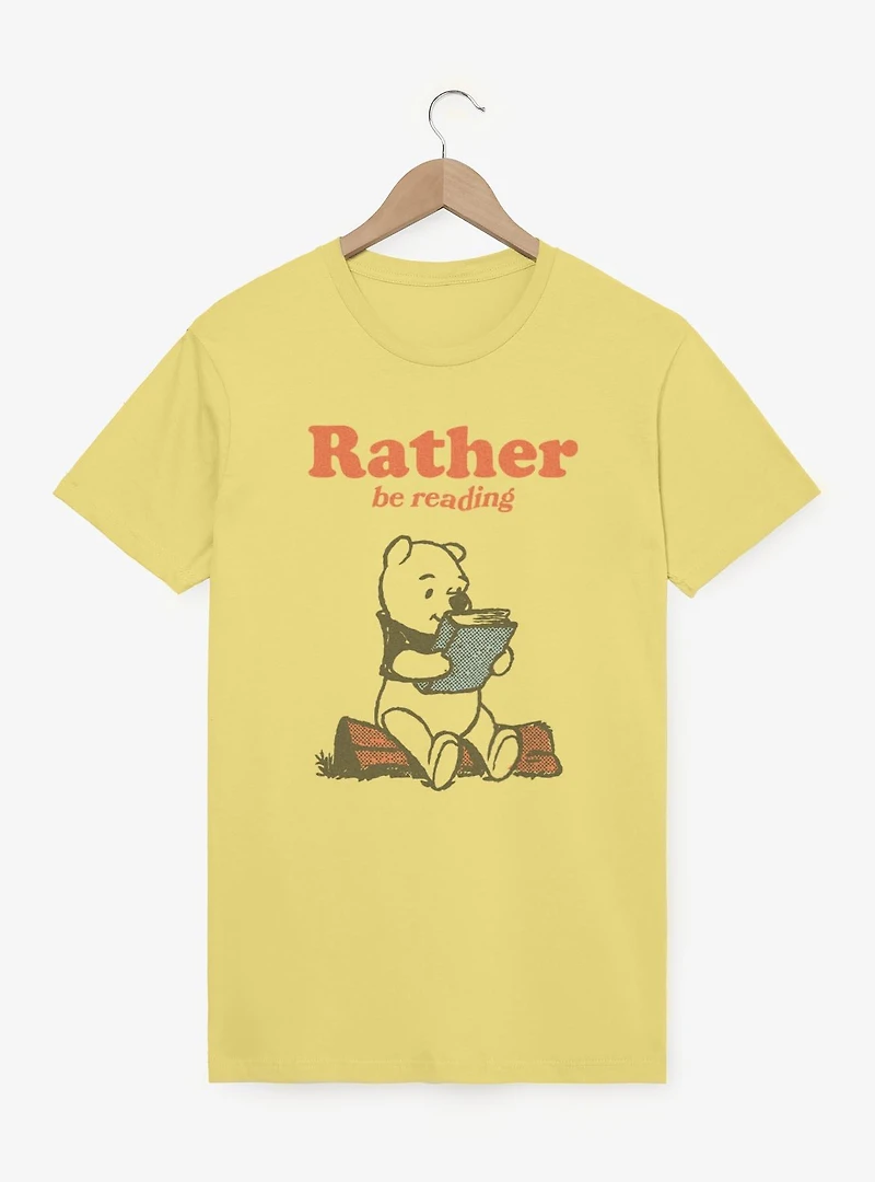 Disney Winnie The Pooh Rather Be Reading T-Shirt