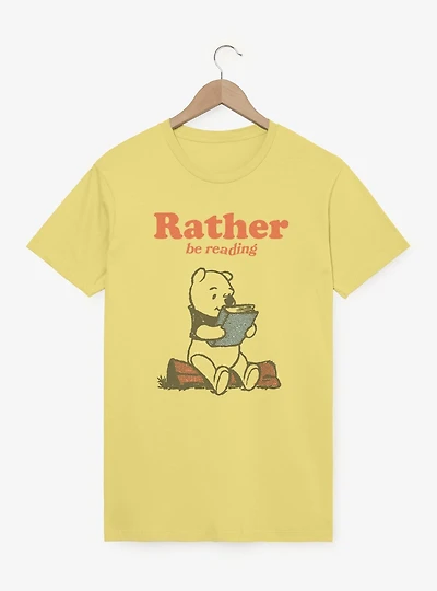 Disney Winnie The Pooh Rather Be Reading T-Shirt