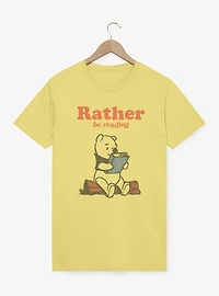 Disney Winnie The Pooh Rather Be Reading T-Shirt