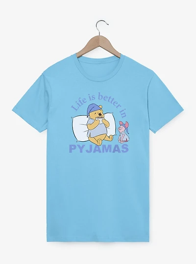 Disney Winnie The Pooh Life Is Better Pyjamas T-Shirt