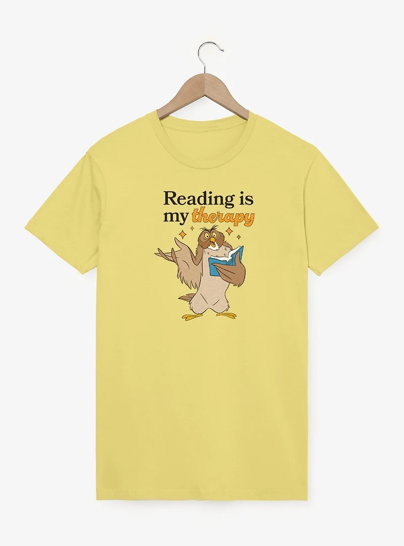 Disney Winnie The Pooh Reading Therapy Owl T-Shirt
